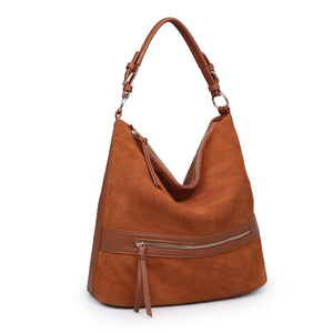 Moda Luxe Isabella Women : Handbags : Hobo 842017122425 | Cognac