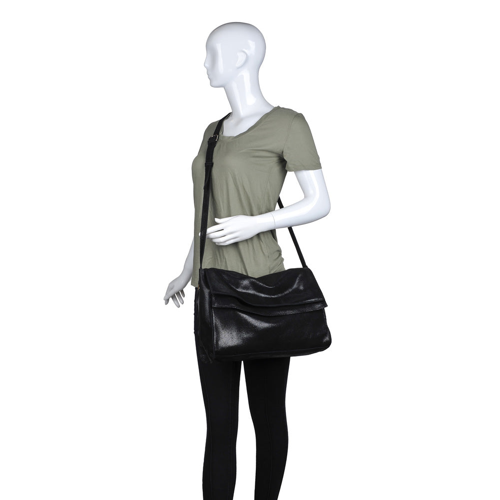 Moda Luxe Ashley Women : Handbags : Messenger 842017115410 | Black
