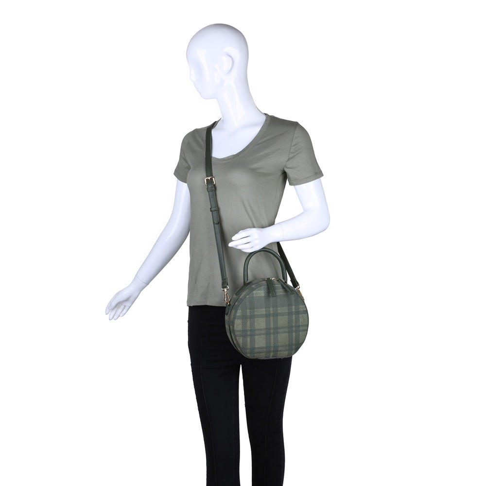 Moda Luxe Capetown Plaid Women : Crossbody : Crossbody 842017115922 | Olive