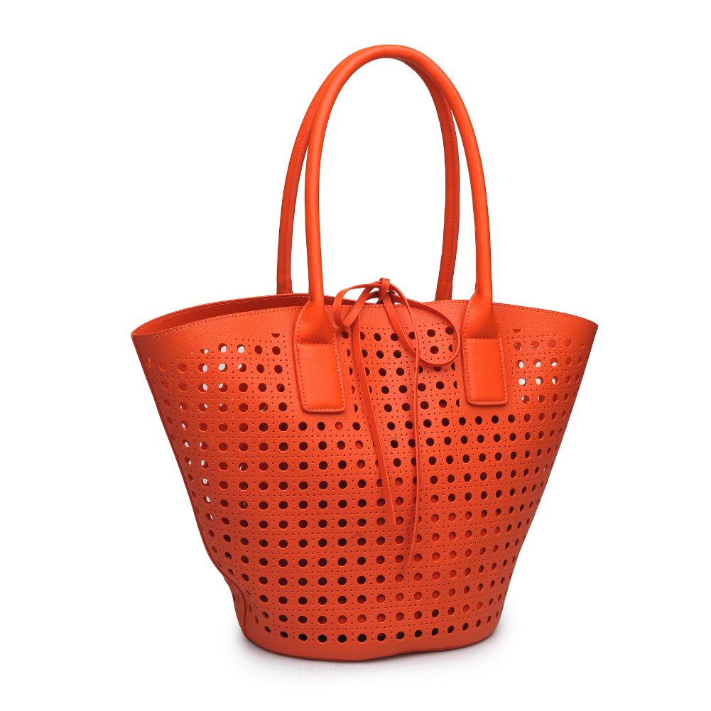 Moda Luxe Palmas Women : Handbags : Tote 842017123743 | Mandarin Orange