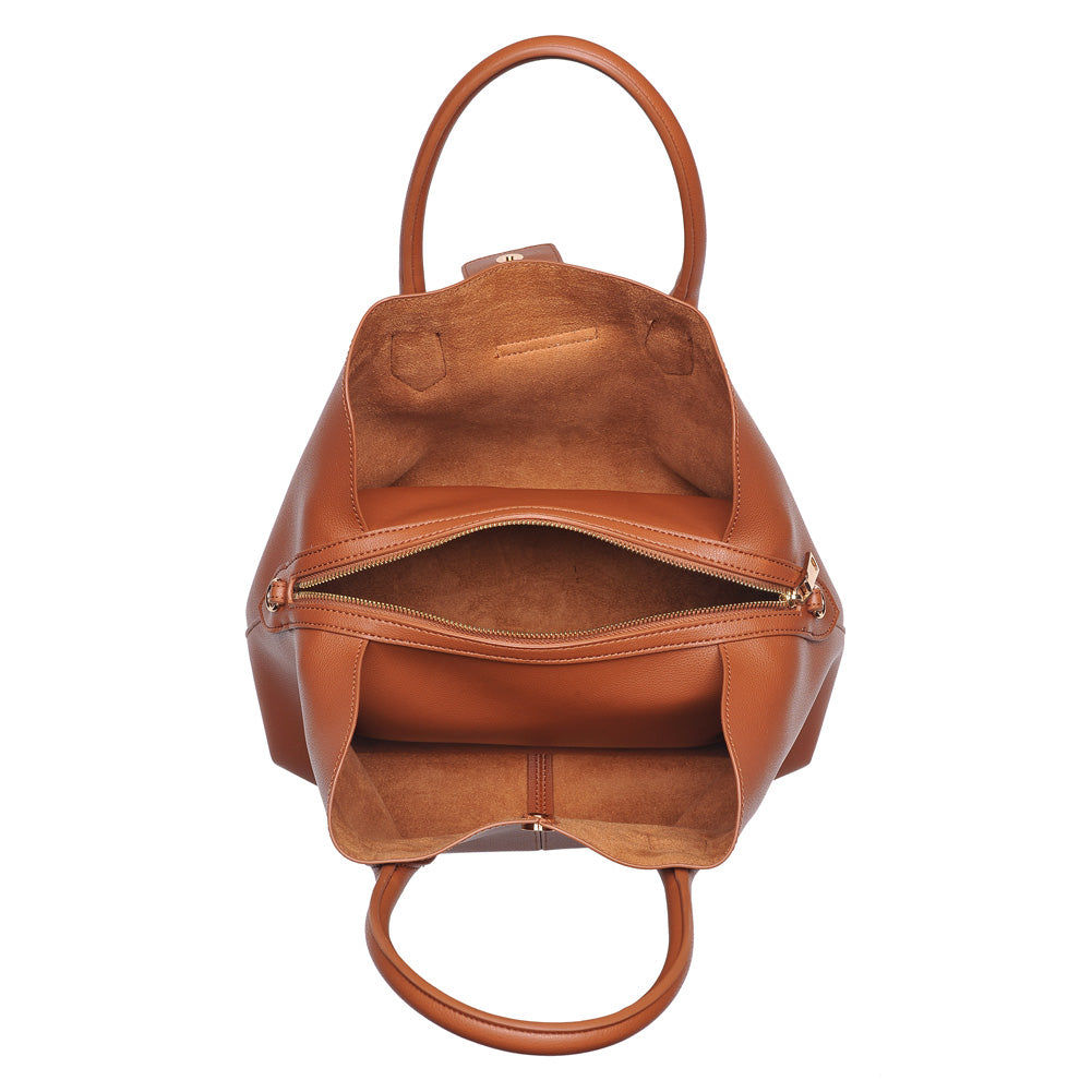 Moda Luxe Bianca Women : Handbags : Satchel 842017116783 | Tan