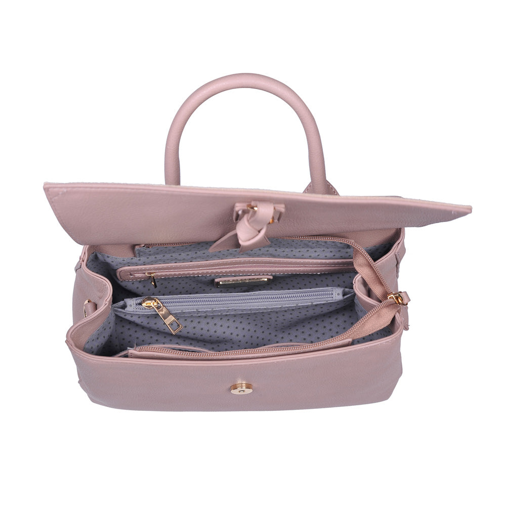 Moda Luxe Clare Women : Handbags : Satchel 842017118343 | Blush