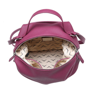 Moda Luxe Nicole Women : Handbags : Satchel 842017115472 | Merlot