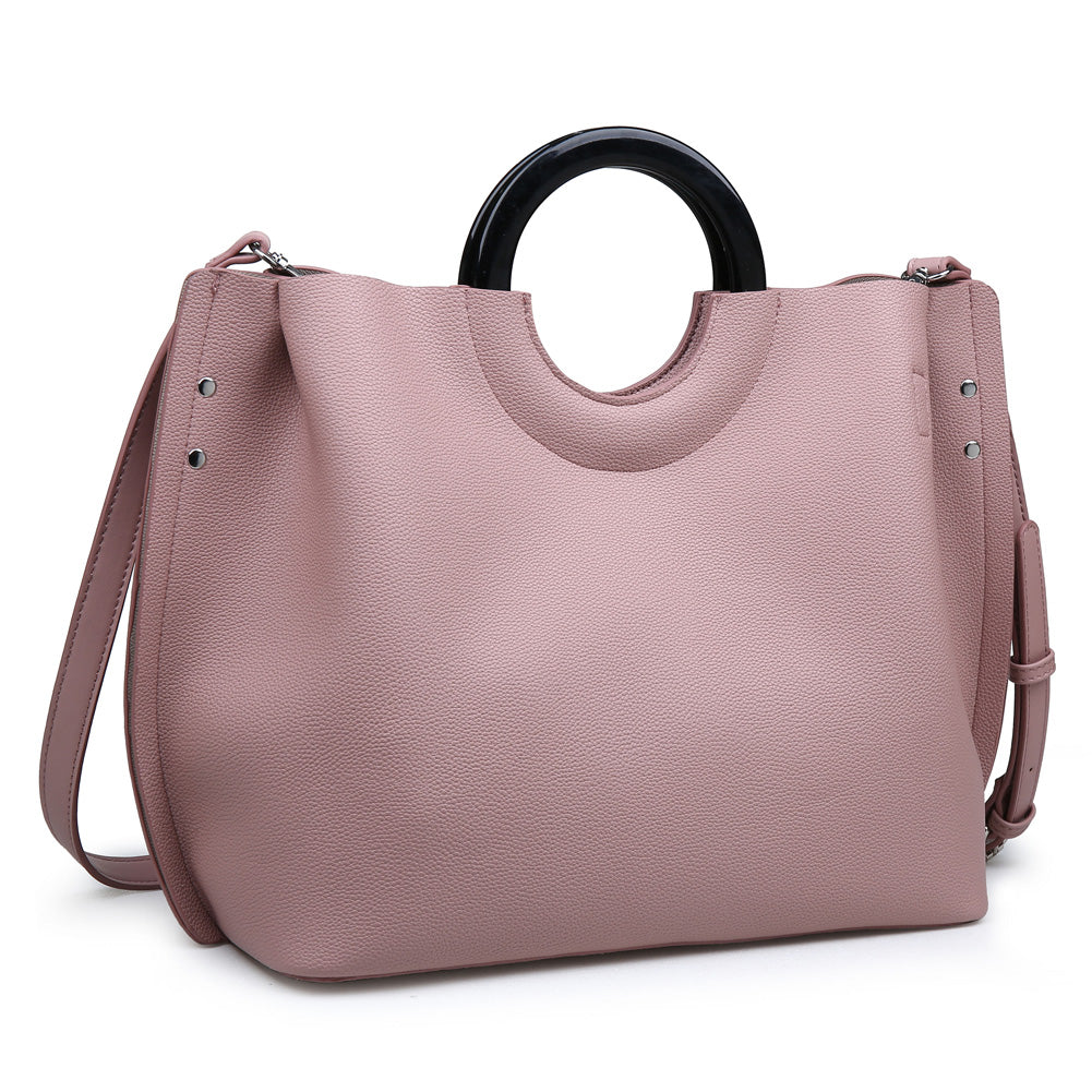Moda Luxe Rebecca Women : Handbags : Satchel 842017114499 | Blush