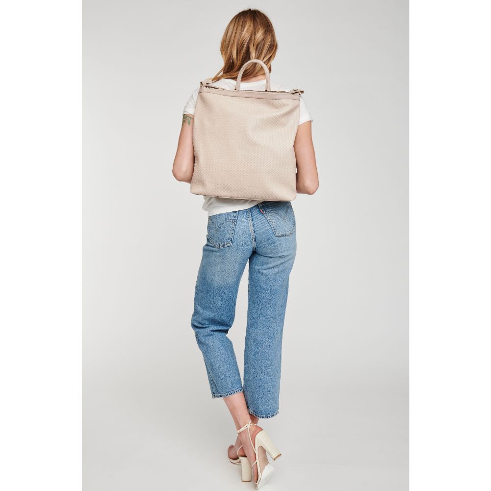 Moda Luxe Belle Women : Handbags : Tote 842017126867 | Cream