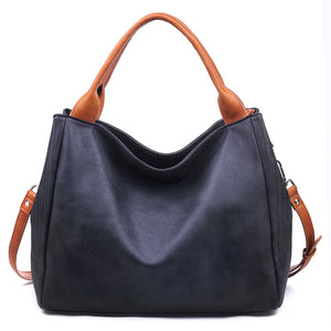Moda Luxe Mika Women : Handbags : Satchel 842017105688 | Black