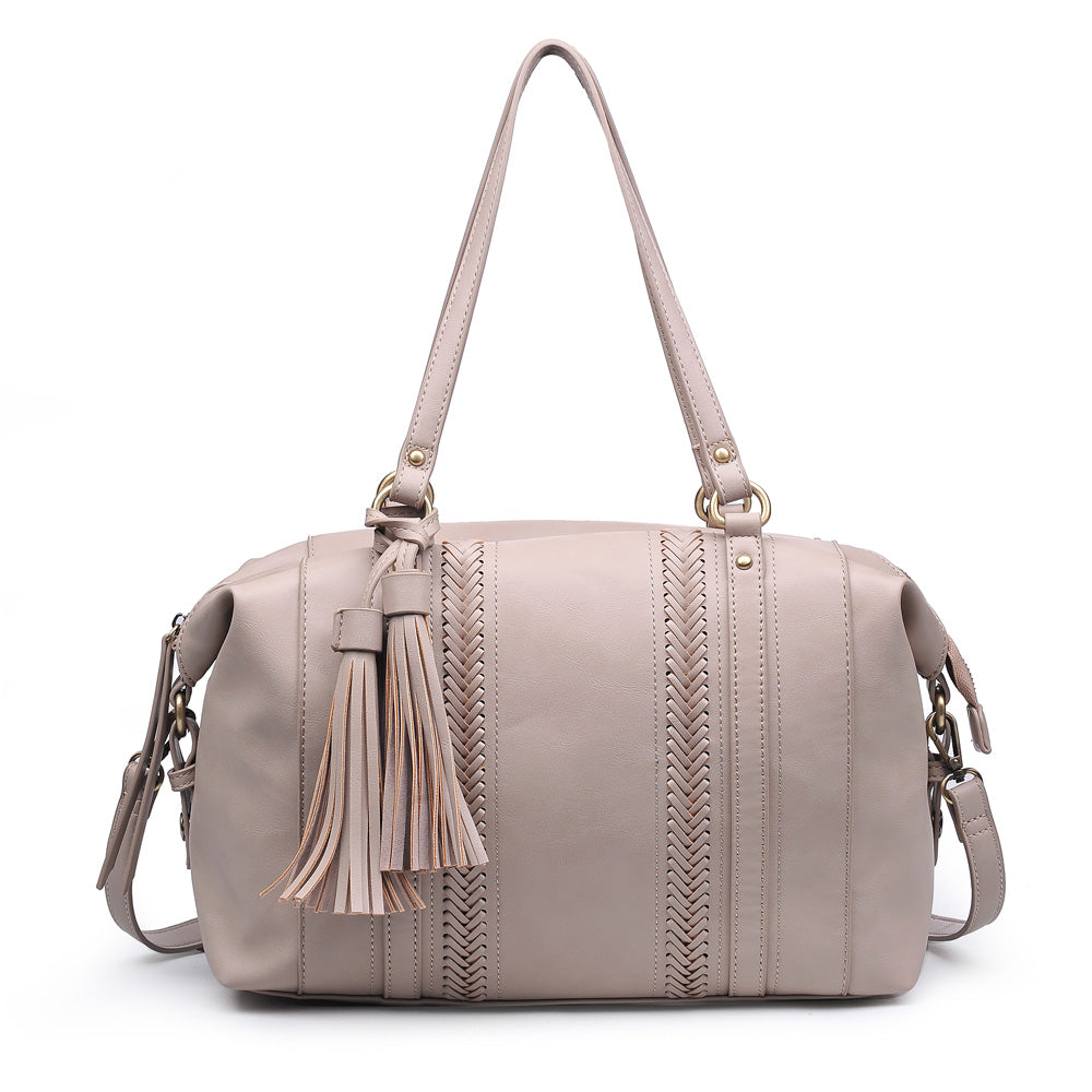 Moda Luxe Annette Women : Handbags : Satchel 842017118305 | Grey