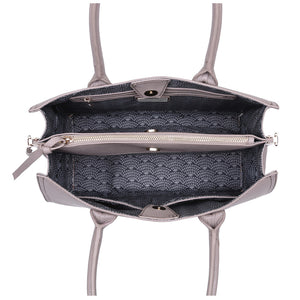 Moda Luxe Amanda Women : Handbags : Satchel 842017116363 | Mushroom