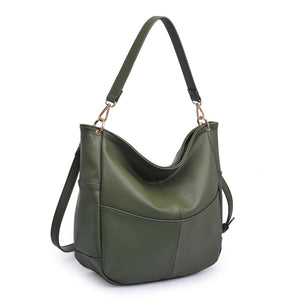 Moda Luxe Paloma Women : Handbags : Hobo 842017126546 | Olive