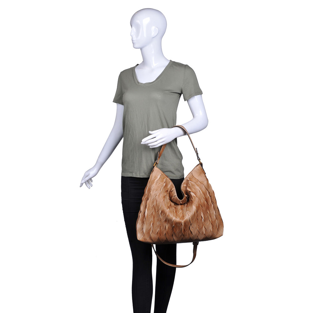 Moda Luxe Rita Women : Handbags : Hobo 842017119340 | Tan