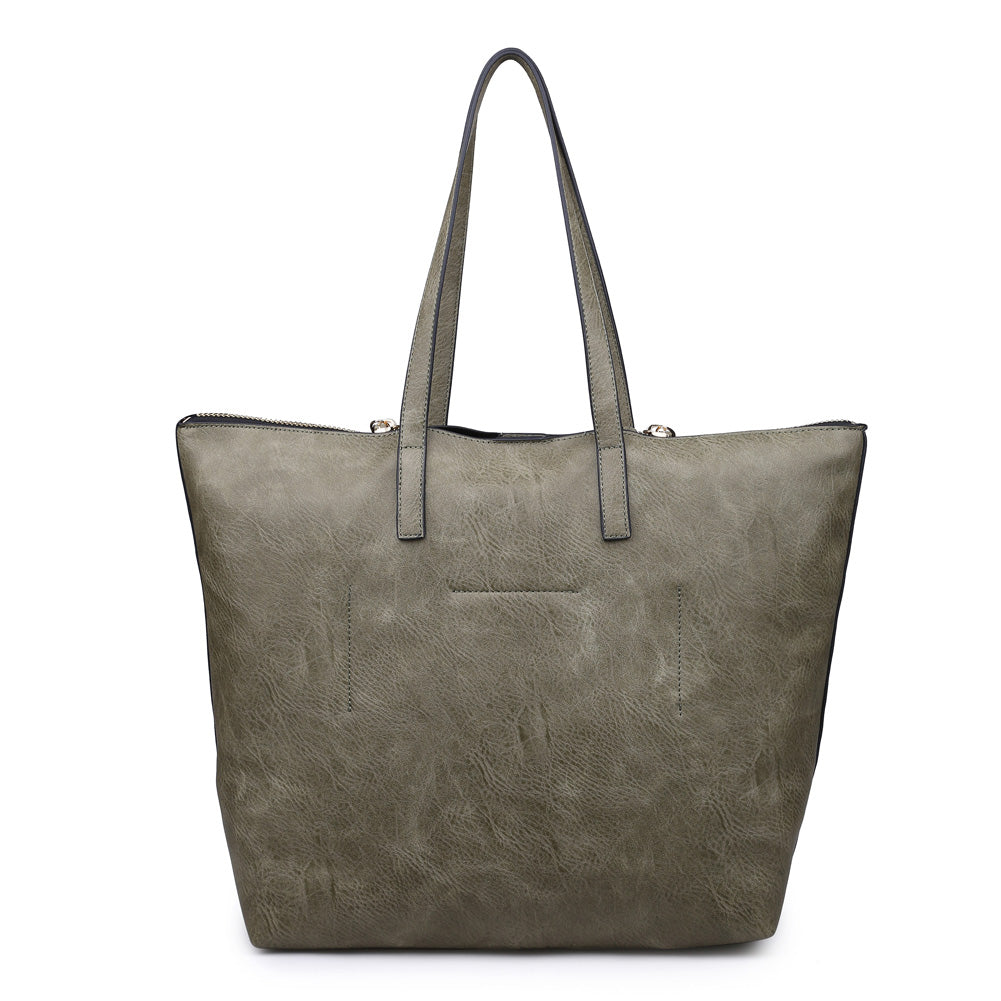 Moda Luxe South Hampton Pebble Women : Handbags : Tote 842017117384 | Olive