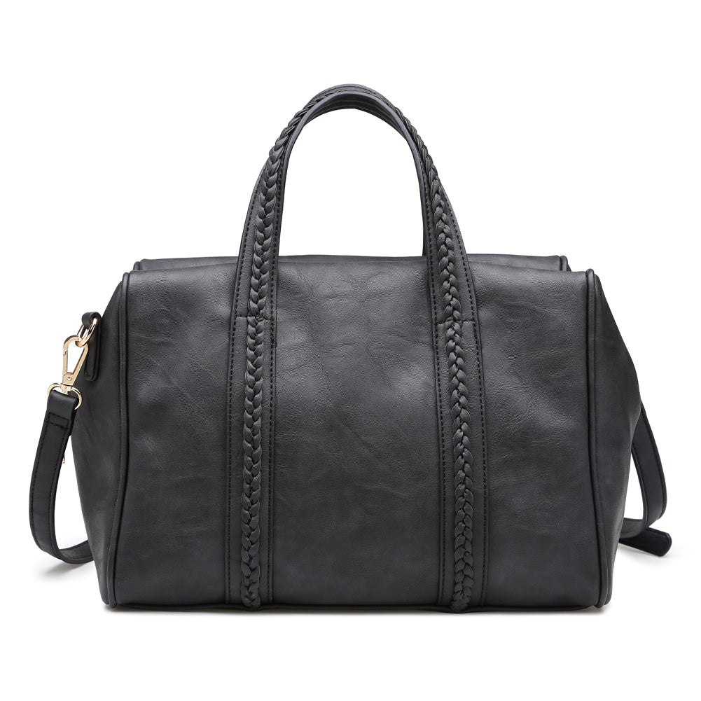 Moda Luxe Wyatt Women : Handbags : Satchel 842017106210 | Black