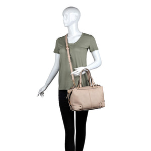 Moda Luxe Broadway Patina Women : Handbags : Satchel 842017117322 | Blush