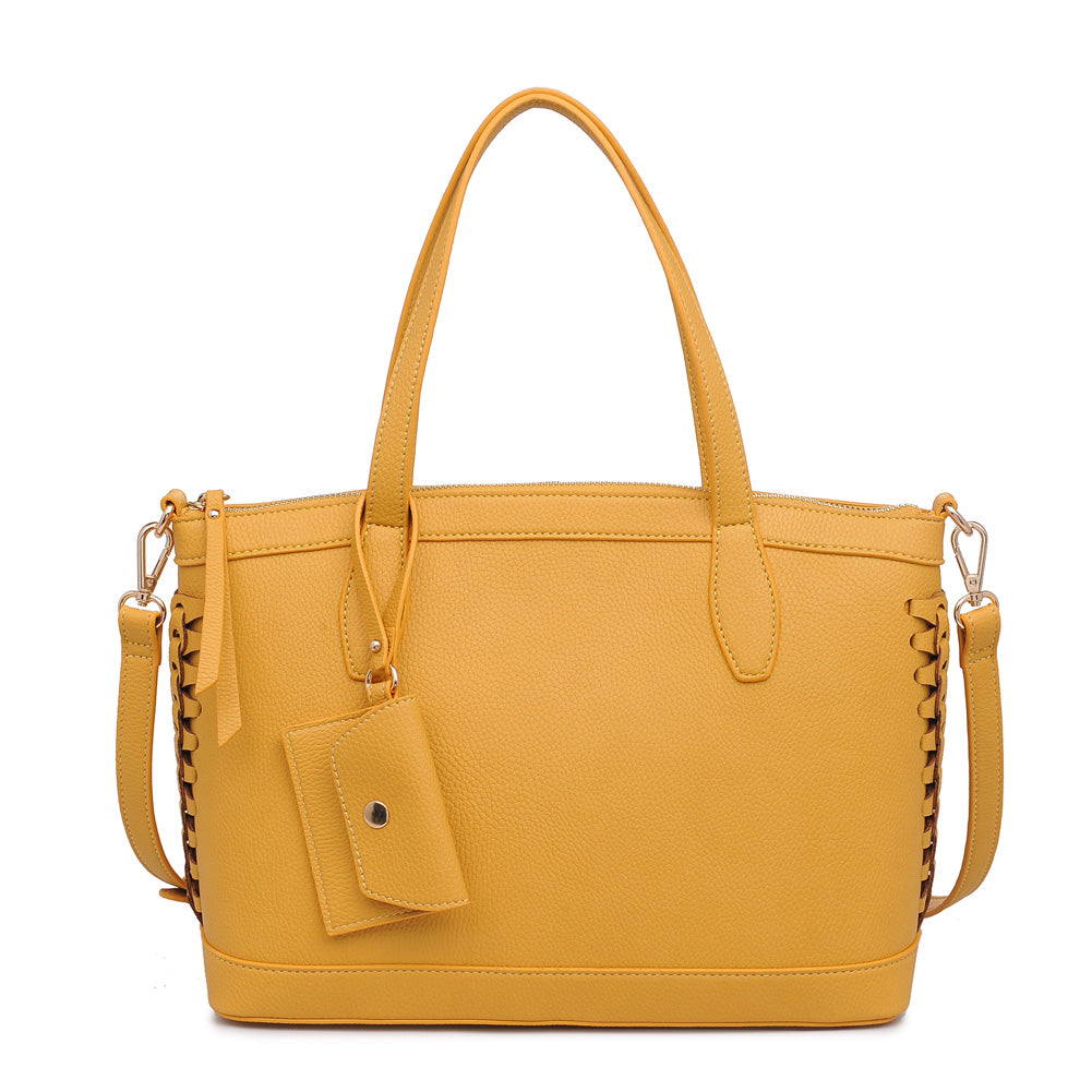Moda Luxe Stormi Women : Handbags : Satchel 842017118756 | Mustard