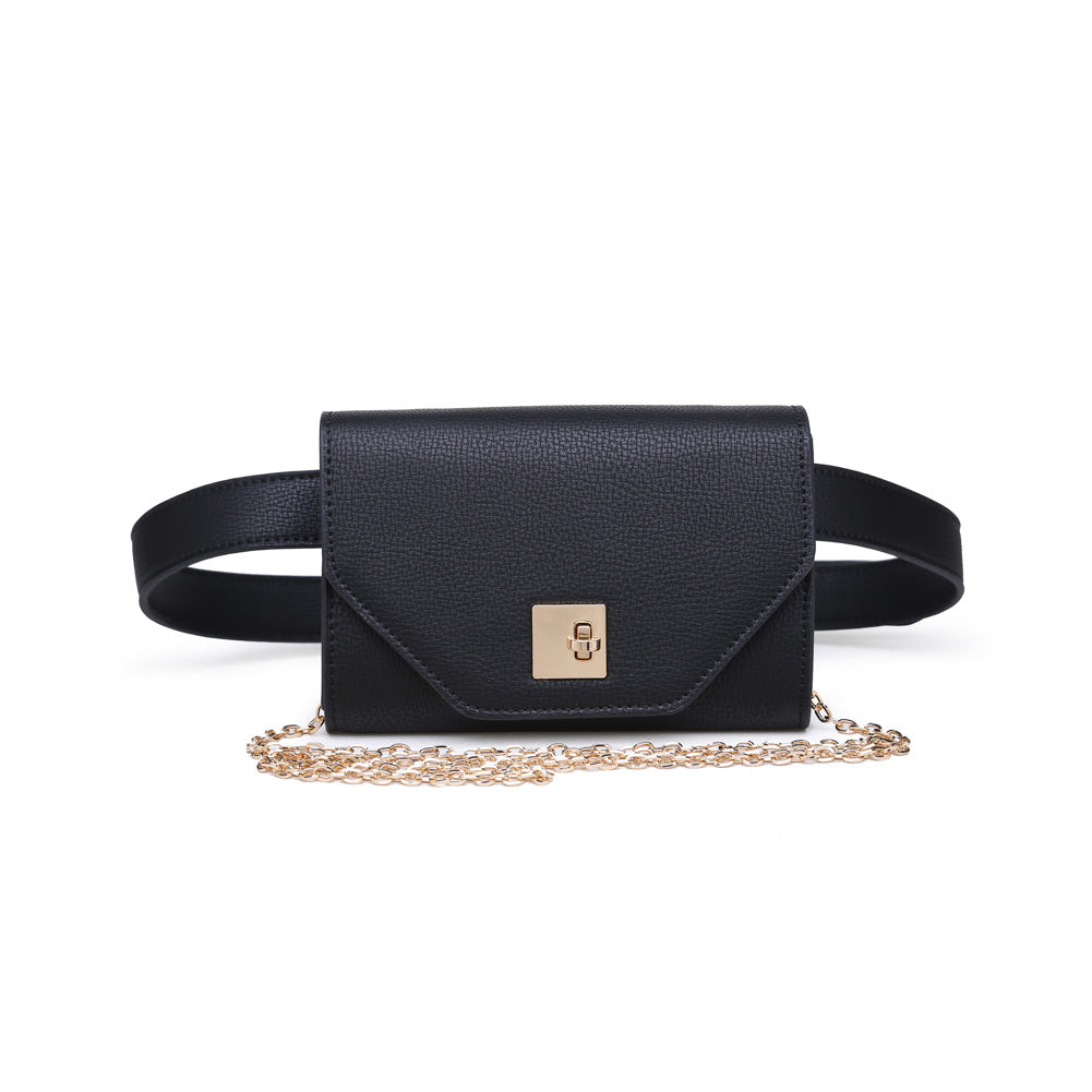 Moda Luxe Vera Women : Crossbody : Belt Bag 842017115731 | Black