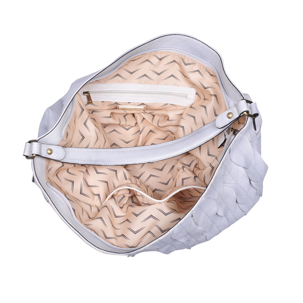 Moda Luxe Rita Women : Handbags : Hobo 842017119326 | White