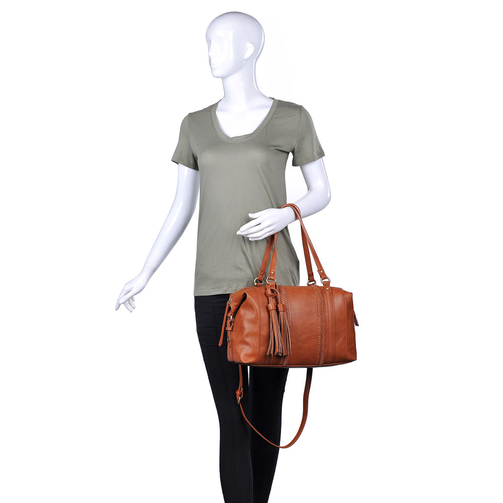 Moda Luxe Annette Women : Handbags : Satchel 842017118299 | Tan