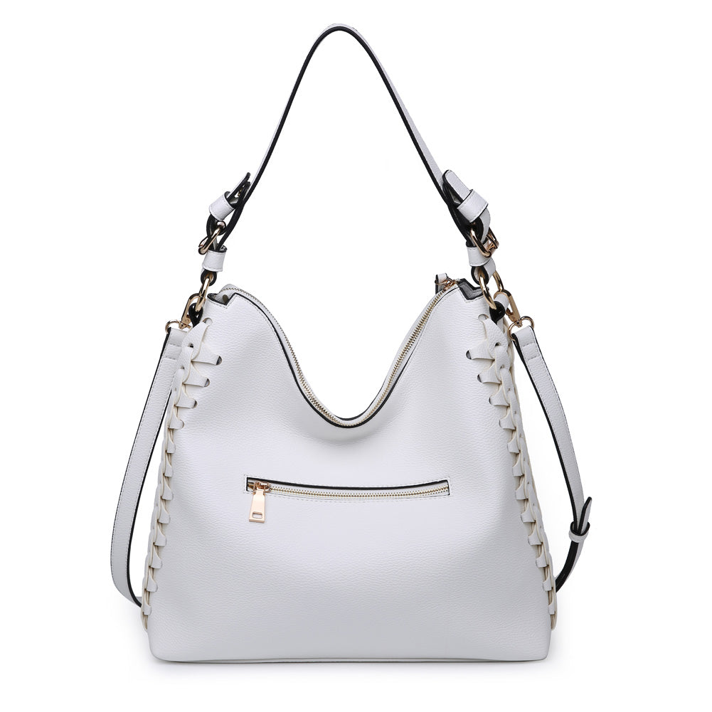 Moda Luxe Stephanie Women : Handbags : Hobo 842017119746 | White