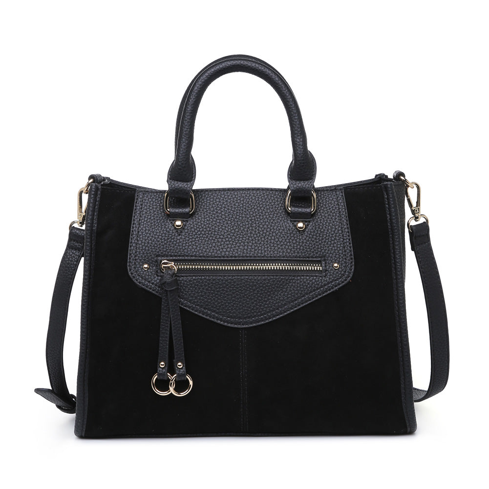 Moda Luxe Bridgette Women : Handbags : Satchel 842017119654 | Black