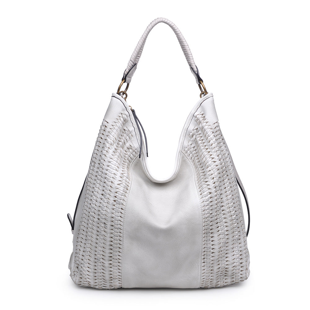 Moda Luxe Allison Women : Handbags : Hobo 842017119265 | White