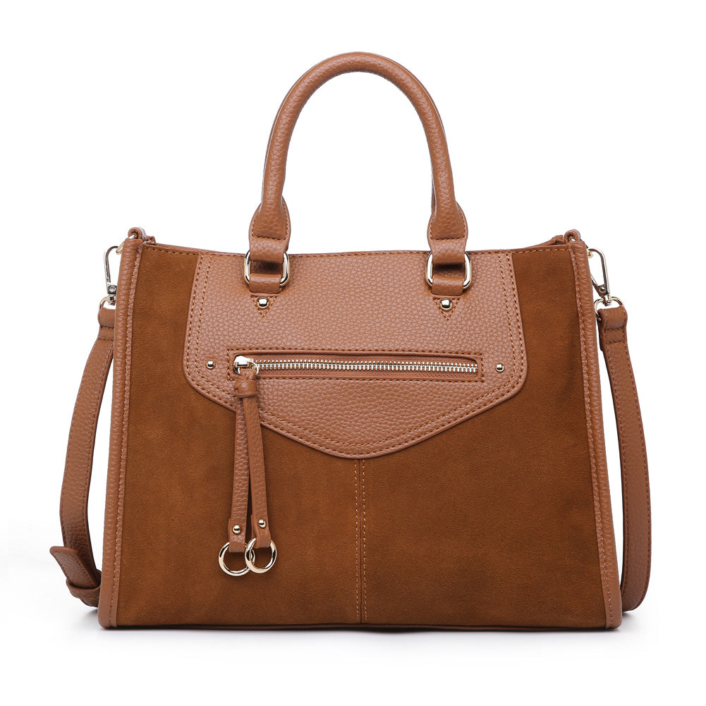 Moda Luxe Bridgette Women : Handbags : Satchel 842017119661 | Tan