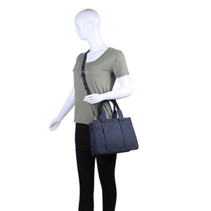 Moda Luxe Kelly Women : Handbags : Satchel 842017116325 | Navy