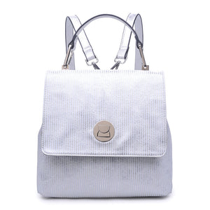 Moda Luxe Antoinette-Striped Women : Backpacks : Backpack 842017112099 | White