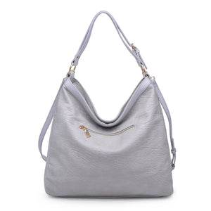 Moda Luxe Raena Women : Handbags : Hobo 842017118251 | Grey