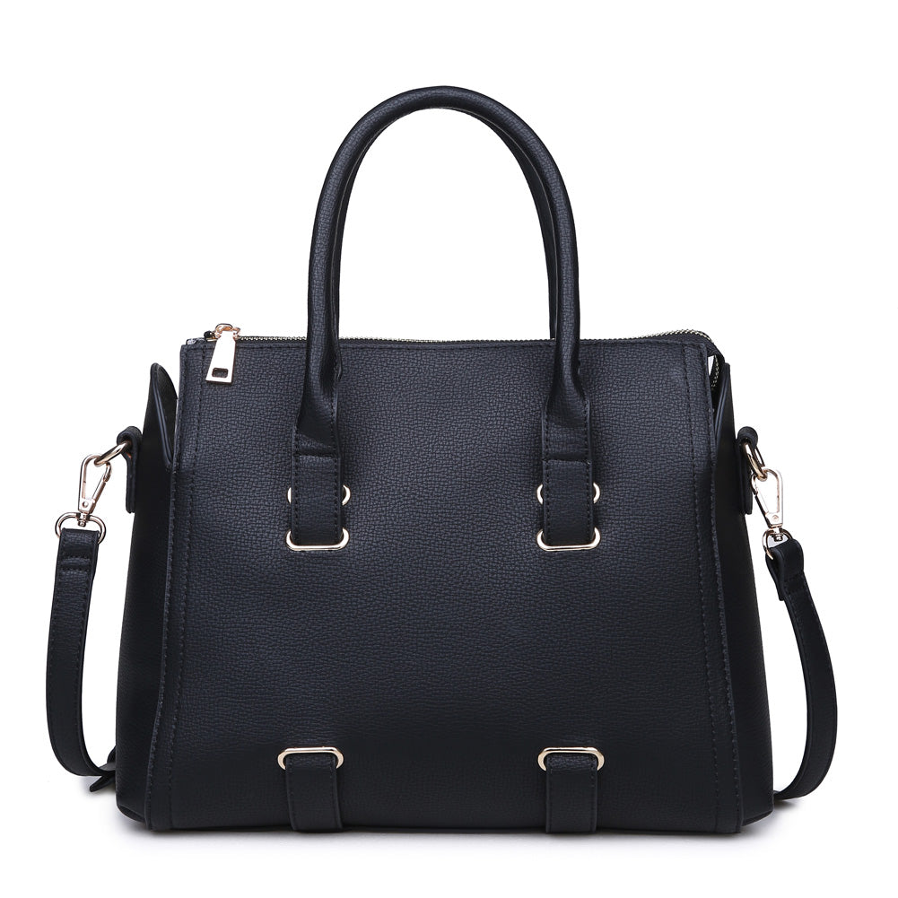 Moda Luxe Verona Women : Handbags : Satchel 842017114918 | Black