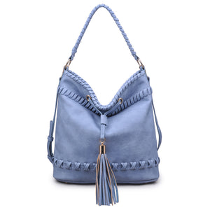 Moda Luxe Leona Women : Handbags : Hobo 842017105329 | Blue