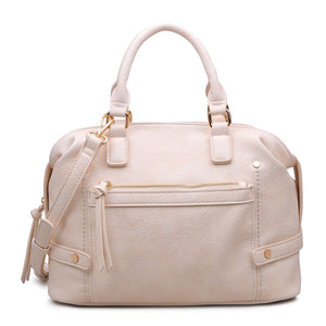 Moda Luxe Augusta Patina Women : Handbags : Satchel 842017106623 | Beige