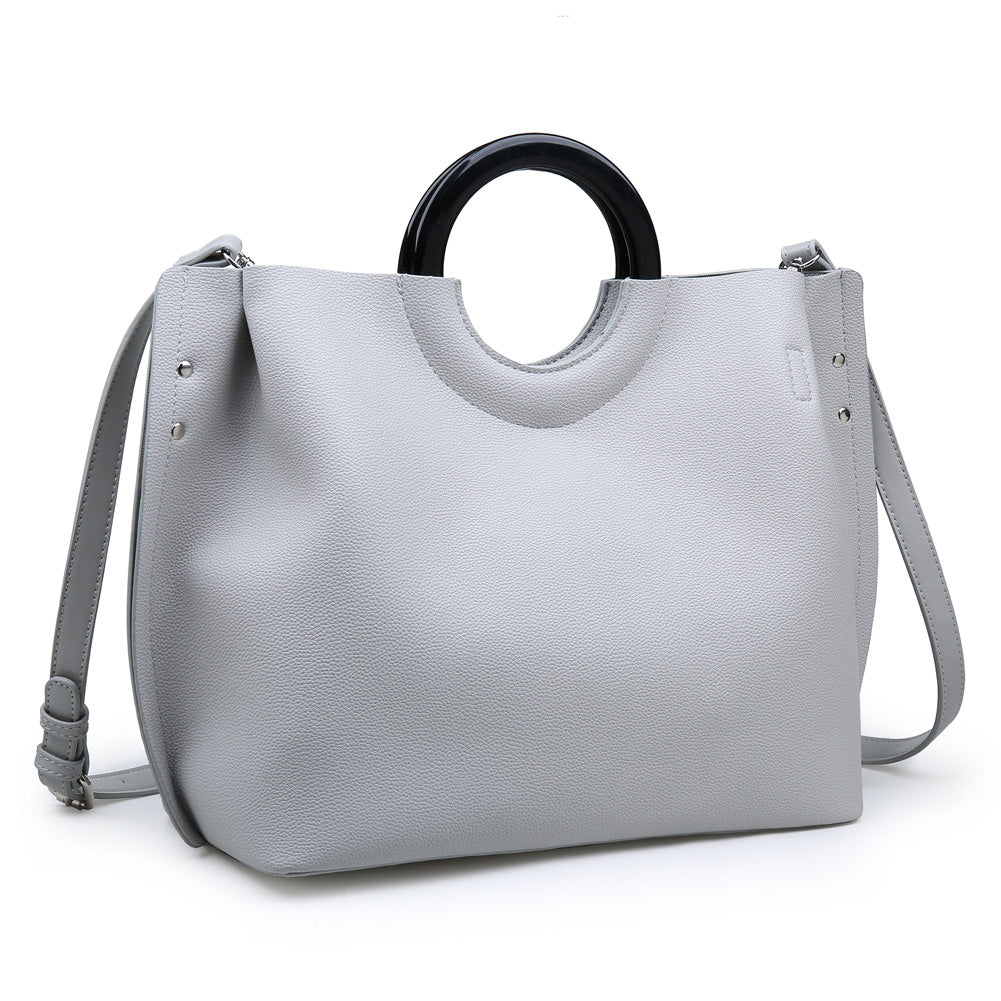 Moda Luxe Rebecca Women : Handbags : Satchel 842017114482 | Grey