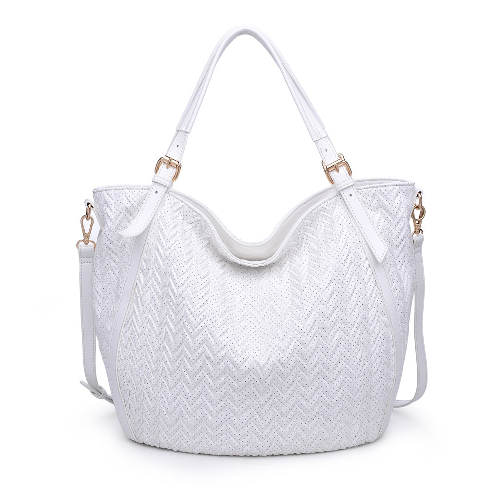 Moda Luxe Gemma Women : Handbags : Hobo 842017118664 | White