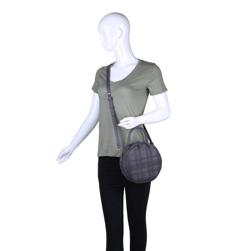 Moda Luxe Capetown Plaid Women : Crossbody : Crossbody 842017115946 | Grey