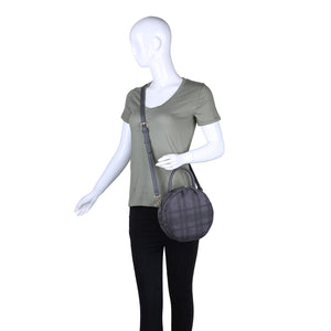 Moda Luxe Capetown Plaid Women : Crossbody : Crossbody 842017115946 | Grey