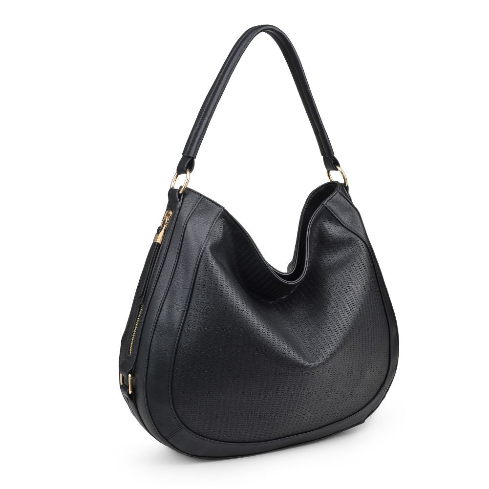 Moda Luxe Amber Women : Handbags : Hobo 842017120735 | Black