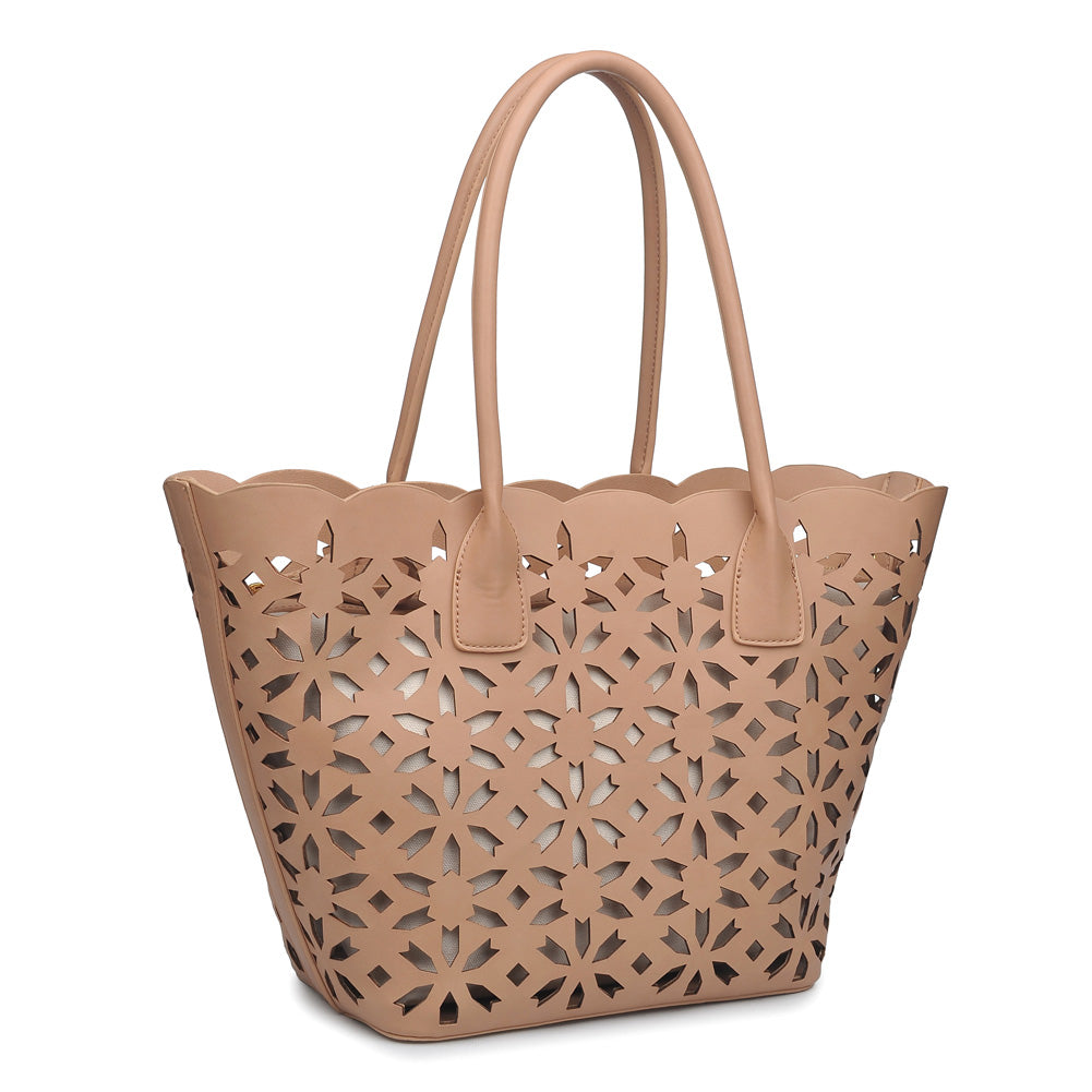 Moda Luxe Goddess Women : Handbags : Tote 842017112242 | Natural