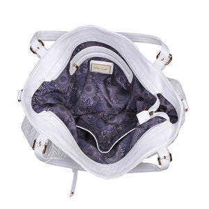Moda Luxe Gemma Women : Handbags : Hobo 842017118664 | White