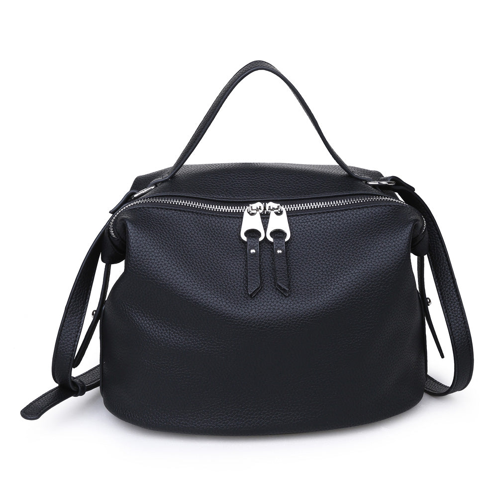 Moda Luxe Nicole Women : Handbags : Satchel 842017115465 | Black
