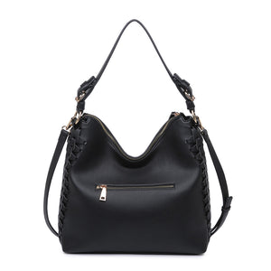 Moda Luxe Stephanie Women : Handbags : Hobo 842017119739 | Black