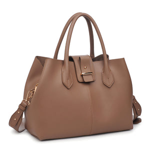 Moda Luxe Bianca Women : Handbags : Satchel 842017116806 | Taupe