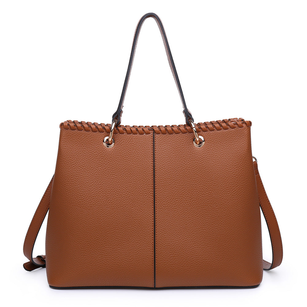 Moda Luxe Daphne Women : Handbags : Satchel 842017119562 | Tan