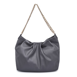 Moda Luxe Danica Women : Handbags : Hobo 842017126492 | Slate