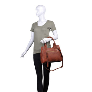 Moda Luxe Kaitlyn Women : Handbags : Satchel 842017122326 | Cognac