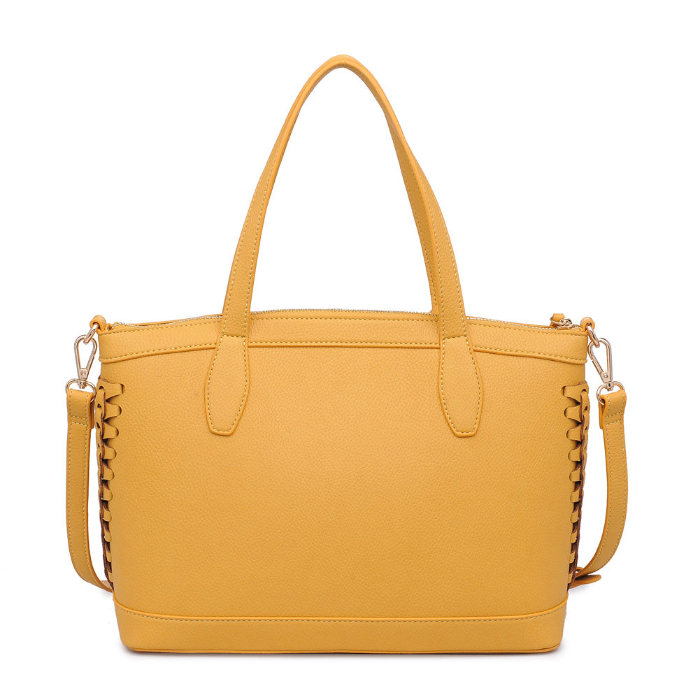 Moda Luxe Stormi Women : Handbags : Satchel 842017118756 | Mustard