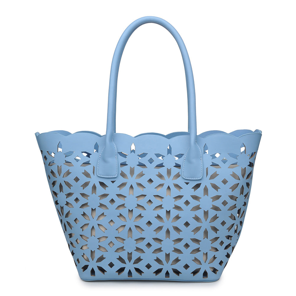 Moda Luxe Goddess Women : Handbags : Tote 842017112266 | Blue
