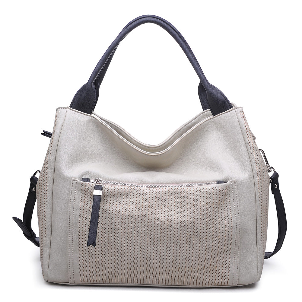 Moda Luxe Mika Women : Handbags : Satchel 842017105657 | Bone