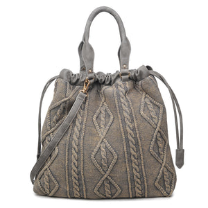 Moda Luxe Elsie Women : Handbags : Tote 842017102830 | Grey