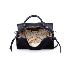Moda Luxe Hudson Women : Handbags : Satchel 842017115595 | Black