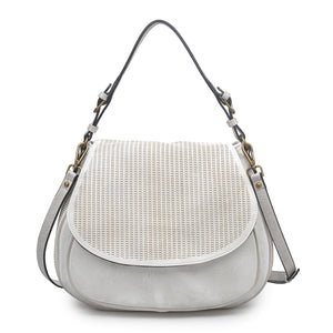 Moda Luxe Alma Women : Handbags : Messenger 842017113690 | White